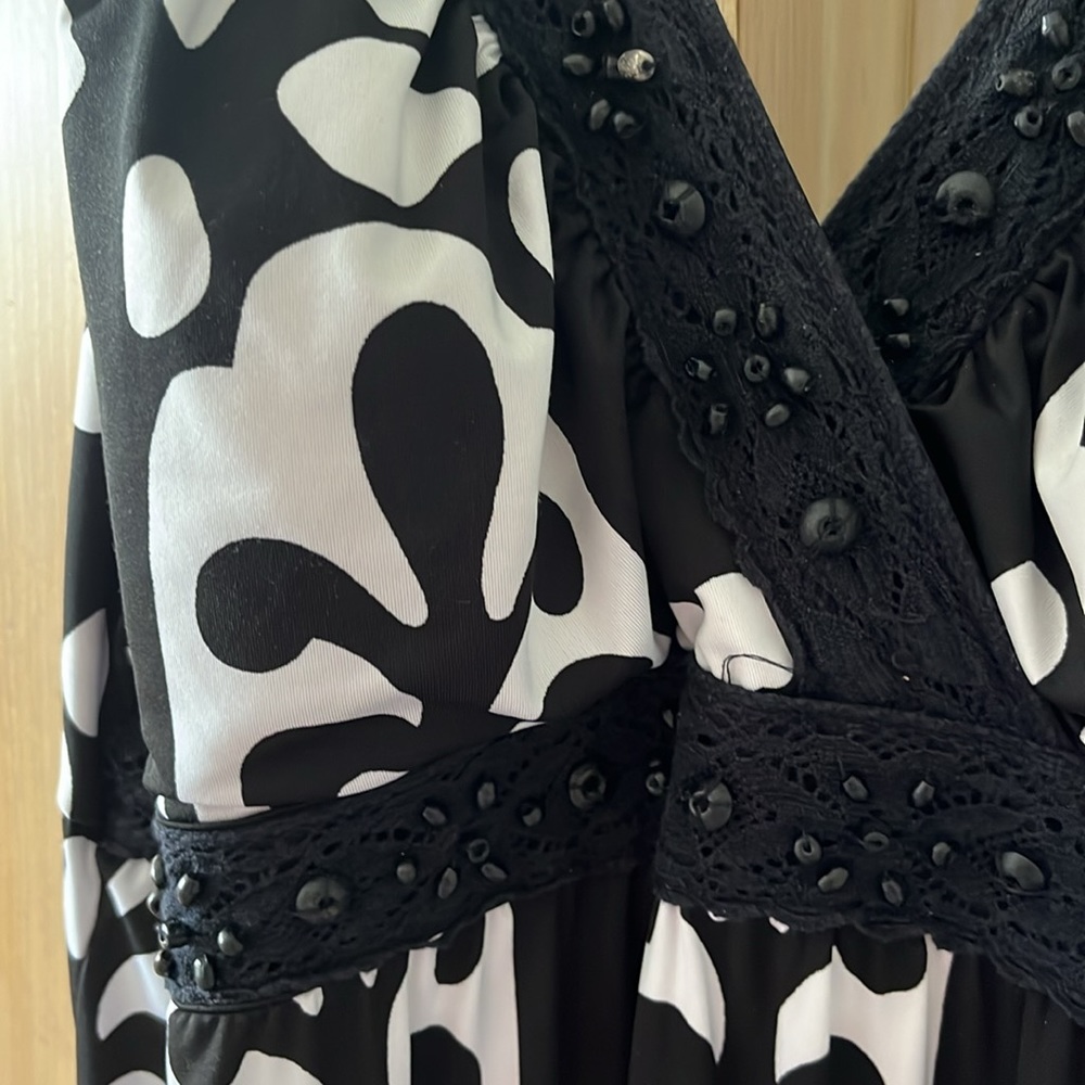 INC International Concepts Embellished Maxi Dress - Size XL - Picture 3 of 4